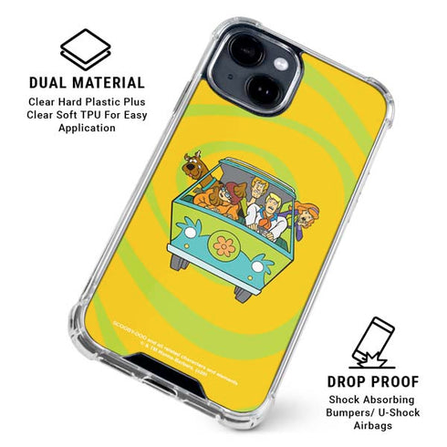 Scooby Doo Mystery Machine Van iPhone 15 Clear Case